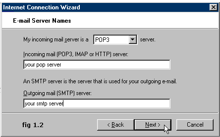 Interenet Connection Wizard