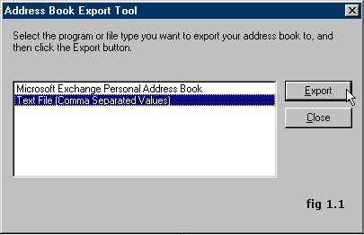 Export Tool